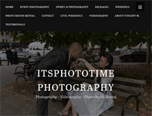 Tablet Screenshot of itsphototime.net